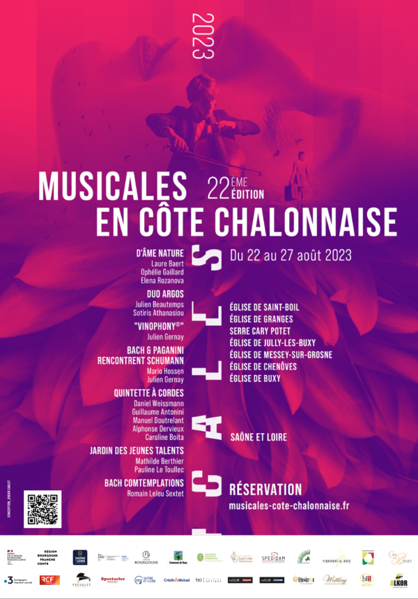 MUSICALES EN CÔTE CHALONNAISE - C'est parti pour la 22e édition 