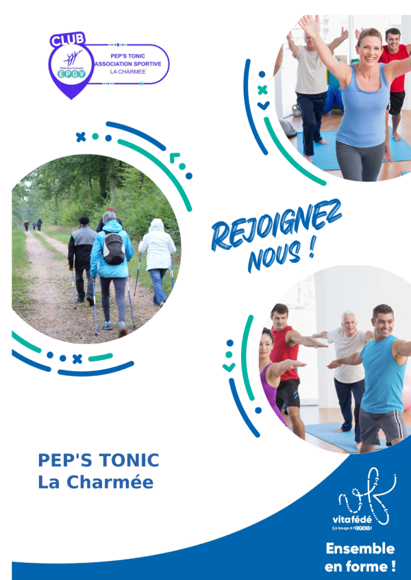 PEP'S TONIC LA CHARMEE - Les cours reprennent