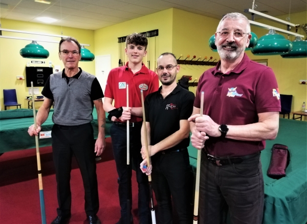 BILLARD CLUB CHALONNAIS - Les résultats du week-end