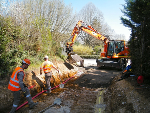 Travaux rue de Dracy à Givry : le cas de l'impasse Ez Quarts enfin traité