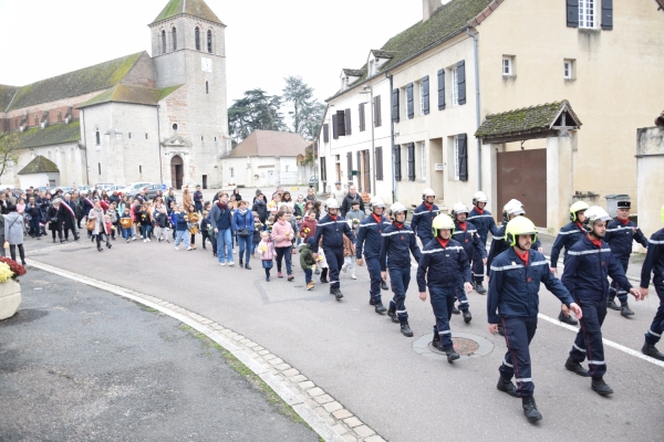 A Saint-Marcel, la mémoire du 11 novembre 1918 a été ravivée 