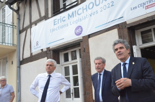 LEGISLATIVES - 4e circonscription de Saône et Loire -  Pour Eric Michoux, "j’invite nos citoyens à voter le seul élu de terrain, entrepreneur et Maire, qui se présente sur cette circonscription dès le premier tour" .