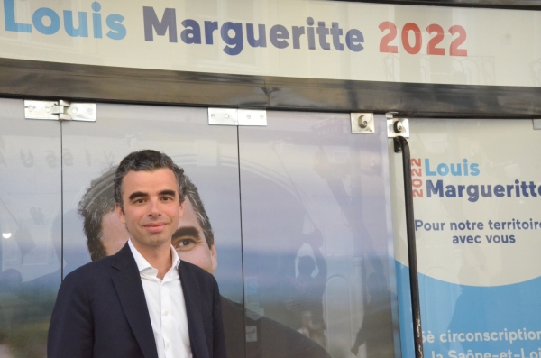 LEGISLATIVES - A 37 ans, Louis Margueritte porte les couleurs de la Majorité Présidentielle sur Chalon/Montceau 