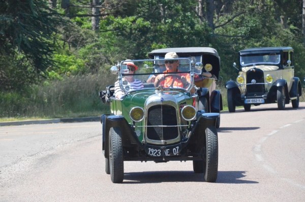 Des Citroën dans leur splendeur à Mercurey 