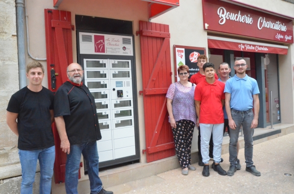 A Givry, la boucherie Moine-Badet, propose un nouveau service à sa clientèle 