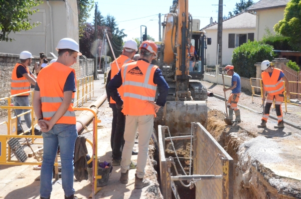 A Taisey, les travaux d'eau terminés à l'horizon de début octobre 