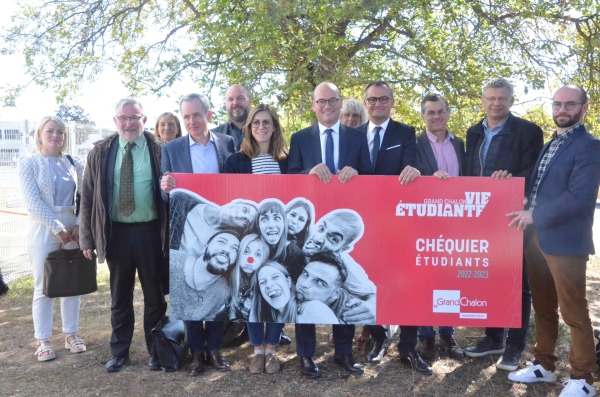 Un cadeau d'arrivée aux étudiants de première année offert par le Grand Chalon 