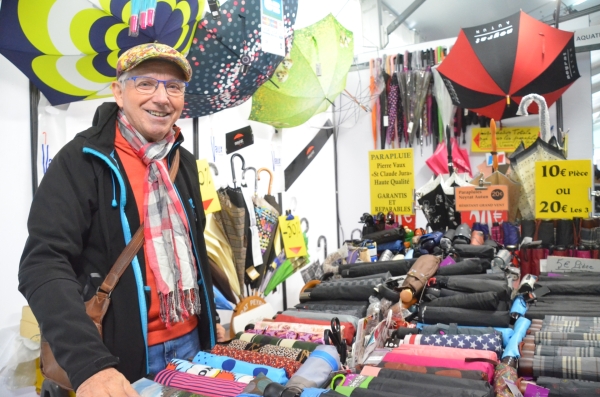 FOIRE DE CHALON - "Après des mois de sécheresse, j'ai retrouvé le sourire" confie Dominique 