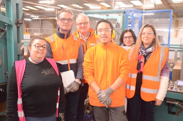 INTERNATIONAL PAPER - A Chalon, l'entreprise fait une large place à du personnel en situation de handicap 