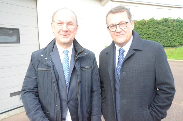 Entre Vincent Bergeret et Hervé Dumaine... on a parlé basket ou ? 