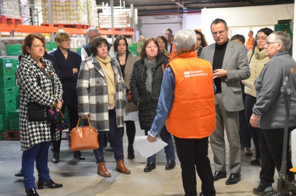 Les portes-ouvertes de la Banque Alimentaire de Saône et Loire remportent un vif succès 