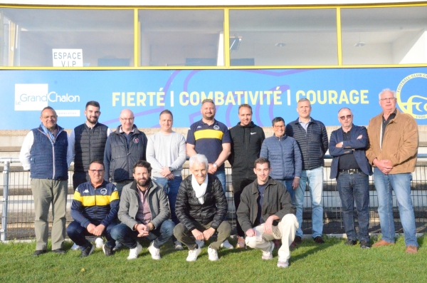 Des partenaires renforcés du côté du Football Club Chalonnais 