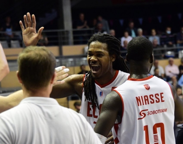 BASKET (Pro B) : L’Elan Chalon retrouve le goût de la victoire en battant Aix Maurienne