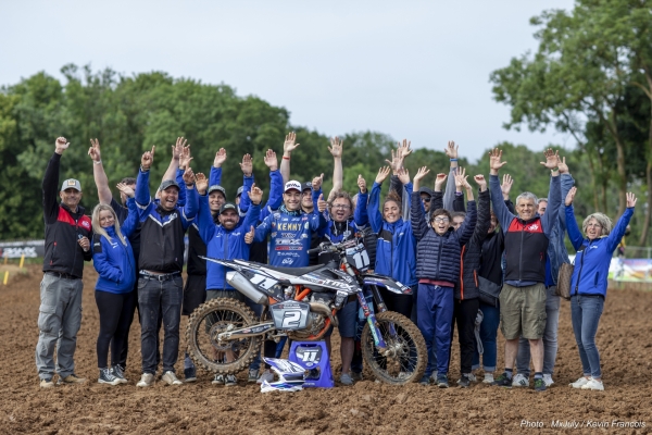 Le team Chalonnais TMX COMPETITION Vice-Champion de France Motocross Elite MX2 !