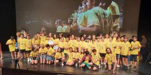 Le collège du Petit Prétan de Givry doublement médaillé lors du Championnat de France Inter-Rubik