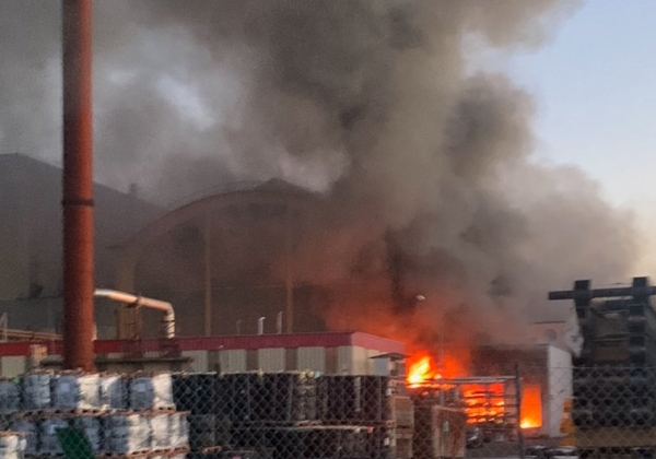 Une explosion et un incendie dans un bâtiment de l’entreprise Haulotte