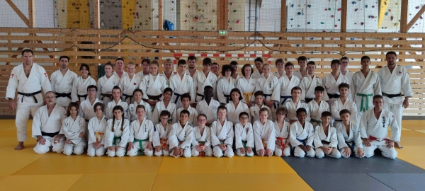 Les Judokas San-Marciaux se préparent dans le Jura !  