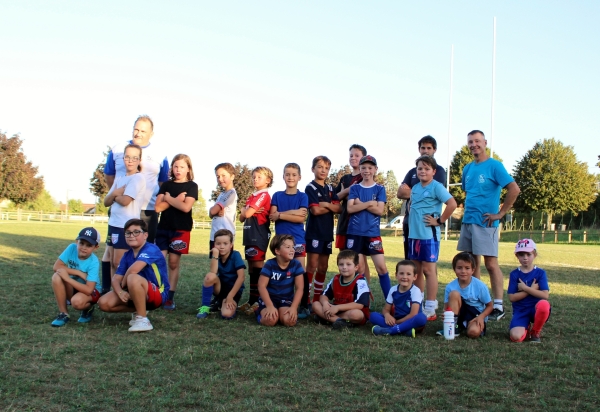 ‌L’école de rugby de Givry-Cheilly a repris du service 