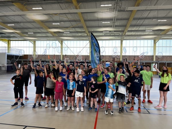 Regroupement des Jeunes badistes de Saône et Loire à Saint-Marcel