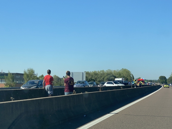 A6 - Un gros ralentissement vers Chalon Nord suite accident