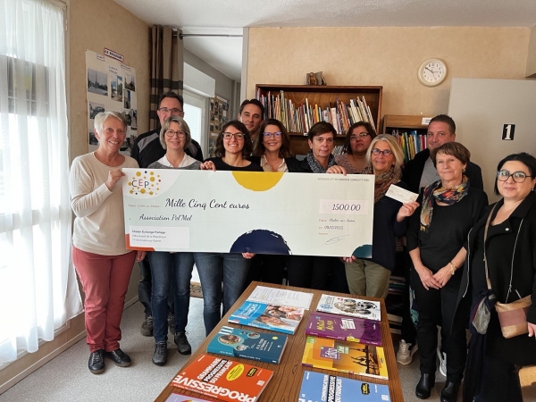 L'Association Chalon Echange et Partage poursuit ses donations 