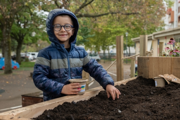 A Beaune, le bonheur des enfants, suffit à saluer la réussite du jardin mobile 