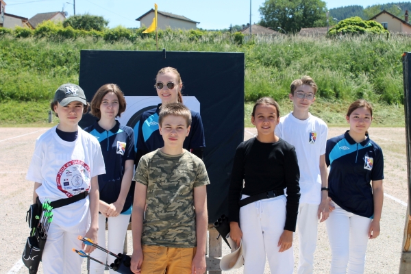 Des jeux de Saône-et-Loire réussis pour les jeunes tireurs de la compagnie des Francs Archers Chalonnais