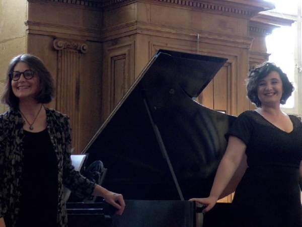 Saison du Cloître  -  Récital voix-piano « L’heure exquise » avec Marcia Hadjimarkos et Beth Taylor  
