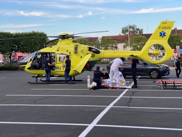 Deux blessés en urgence absolue après l'explosion d'une maison à Montchanin