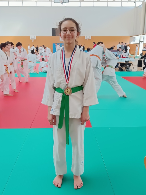 Belles performances du Judo Givry aux championnats de Bourgogne benjamins 