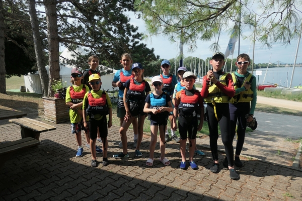 15 voiliers sur la Saône !