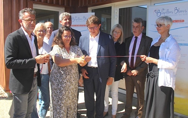 PAPILLONS BLANCS BOURGOGNE DU SUD : Le siège social de l’association a été inauguré