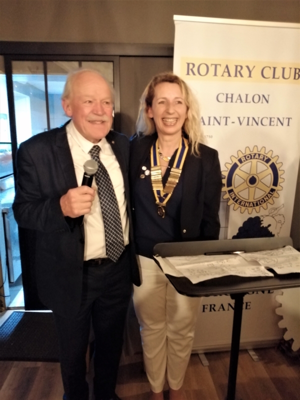 De nombreuses actions en perspective au sein du Rotary Chalon Saint-Vincent 