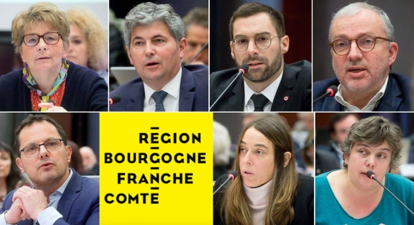 CONSEIL REGIONAL BOURGOGNE-FRANCHE COMTE - Opposants à la réforme des retraites et opposants à la majorité régionale ont trouvé une caisse de résonance 