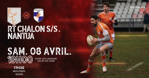 RUGBY - Chalon reçoit Nantua ce samedi ... 