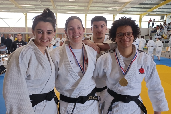 JUDO CLUB CHALON - 4 seniors qualifiés pour un championnat de France !