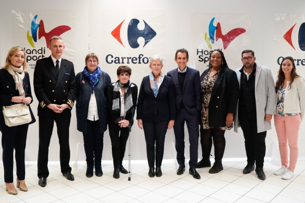 Carrefour s’associe à la Fédération Française Handisport pour soutenir le recrutement des personnes en situation de handicap