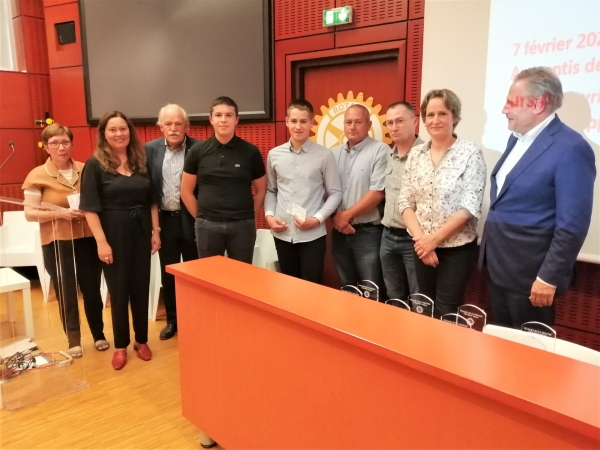 Les Trophées de la Formation Professionnelle du Rotary Chalon Saint-Vincent continuent à mettre en valeur l’apprentissage