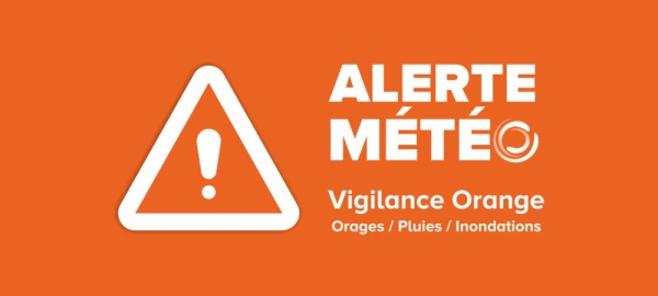 ORAGES - Nouvelle vigilance orange à compter de 16h en Saône et Loire 