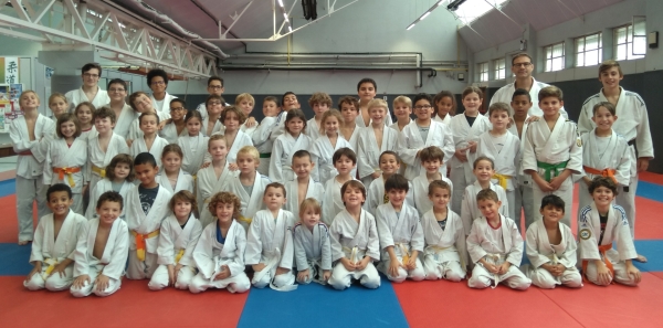 Une rentrée en Kimono pour tous au Dojo de la rue de la paix.