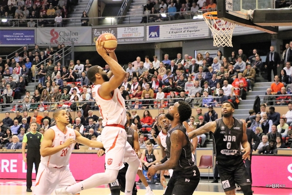 JEEP ÉLITE (8e J.) : ÉLAN CHALON 78 - JDA DIJON 90 : Chalon s'incline en fin de match!