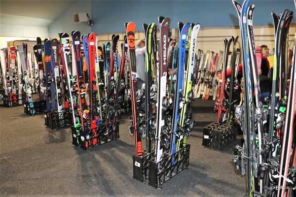 A Chalon : Succès pour la 2e Bourse aux skis