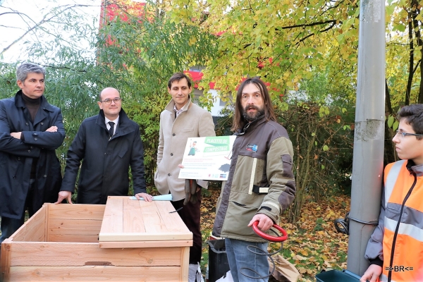 Un composteur collectif inauguré à Chalon