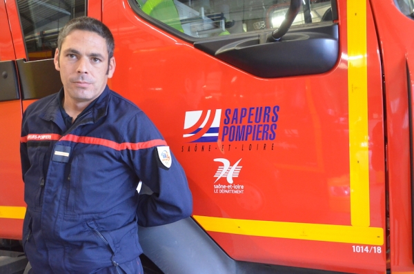 GREVE DES SAPEURS POMPIERS DE SAONE ET LOIRE - "Merci à André Accary ... Il nous a entendus !" 