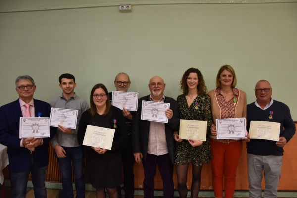 La Sainte Cécile fêtée comme il se doit par l’Orchestre Harmonie « La Vaillante » au Clos Bourguignon