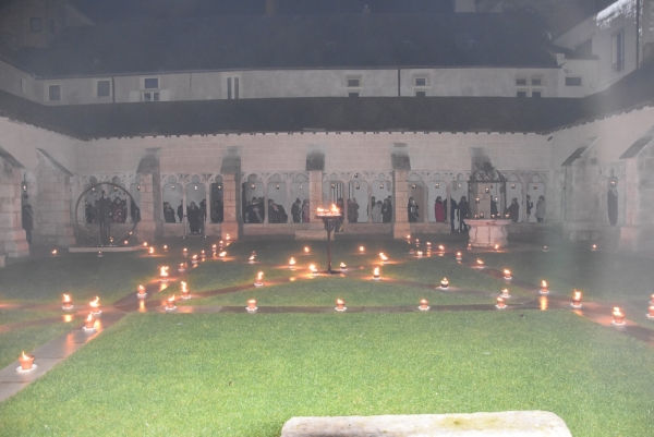 Le Cloître Saint Vincent s’est embrasé !