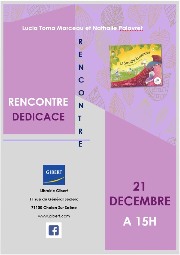 Séance de dédicaces à Gibert Joseph