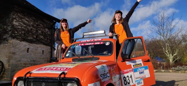 Célestine et Apolline deux sœurs déterminées à accomplir leur mission humanitaire au 4L Trophy