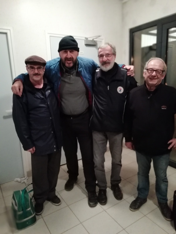 Boules Lyonnaises : La Boule D’or termine 6ème au concours quadrette vétérans de Sennece-le-Grand !