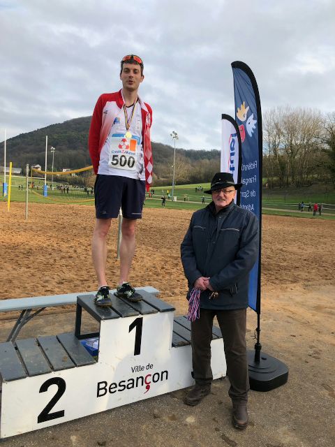 Chalon-sur-Saône : Vivien Saulnier décroche la médaille d’Or aux Championnats Bourgogne Franche-Comté de Cross-Country en Sport Adapté   